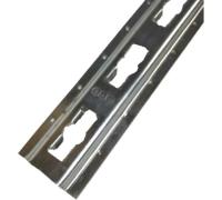 Рейка крепежная вертикальная, стальная, UVE, 3 м