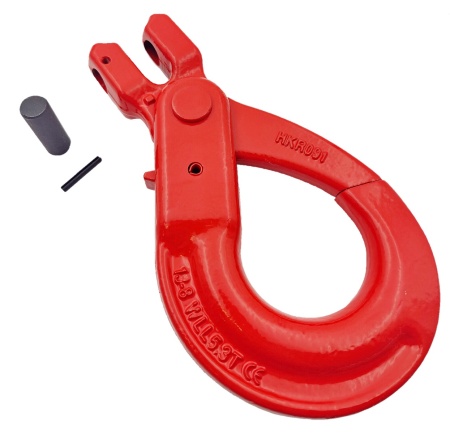 Крюк самозапирающийся с вилочным соединением 13 мм 8 кл.