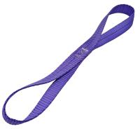 Петля текстильная крепежная, 30 мм, 1 м, фиолетовая