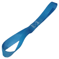 Петля текстильная крепежная, 25 мм, 0,5 тн, 0,3 м, синяя, арт.FL-25-500-0,3-blue