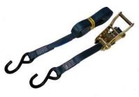 Ремень стяжной UVE, 0,75/1,5 тн, 4м, 25мм, S-крюк, арт.RS2(Gy)-25-1500-4-sh