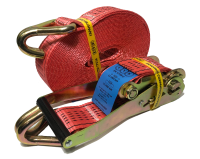 Ремень стяжной UVE, 2,5/5,0 тн, 12 метров, арт.RS2-50-5000-12