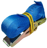 Ремень стяжной UVE кольцевой, 0,4/0,8 тн, 5 метров, 25мм, синий, арт.RS-25-800-5