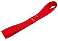 Петля текстильная крепежная, 50 мм, 1 м, красная