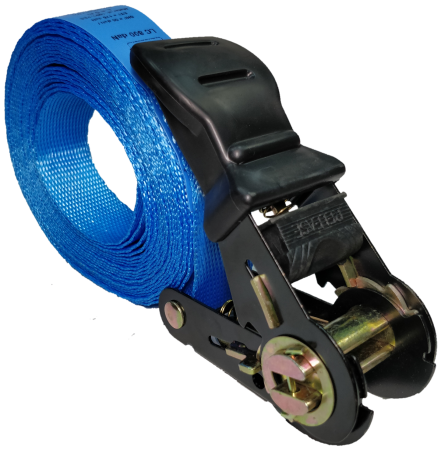 Ремень стяжной UVE кольцевой, 800 daN, 5 метров, 25мм, синий, ERGO, арт.RS-25-800-5-ergo