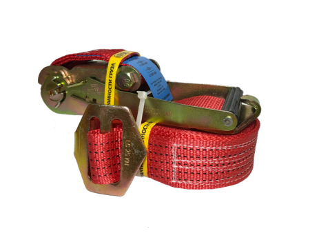 Ремень стяжной UVE, 2,5/5,0 тн, 12 метров, тип "KRONE"