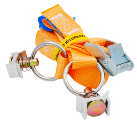 Ремень стяжной UVE с пружинным замком, 3 метра, 25мм, фитинг